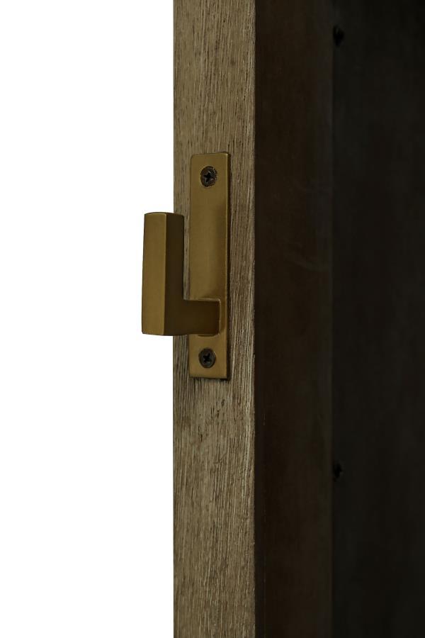 Arini - Cane Weave Full Length Standing Floor Mirror