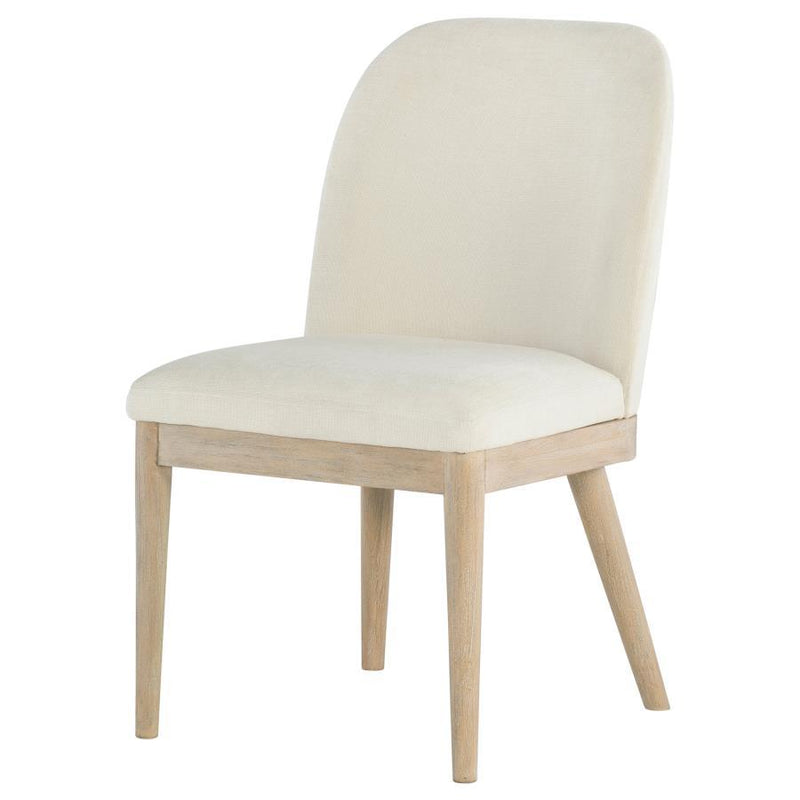 Solano - Upholstered Dining Side Chair (Set of 2) - Beige
