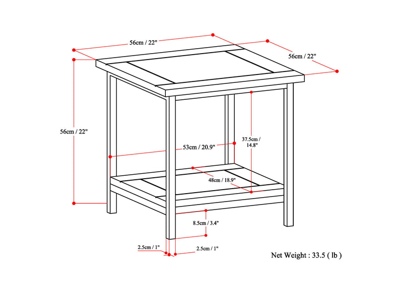 Skyler - Handcrafted Table