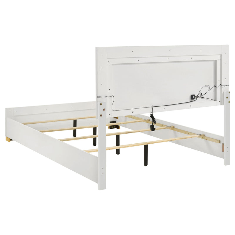 Jeremiah - LED Panel Bed With Touch Controlled Lighting