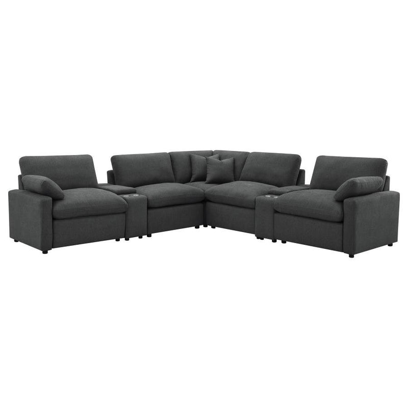 Collins - 7-Piece Modular Power Reclining Sectional