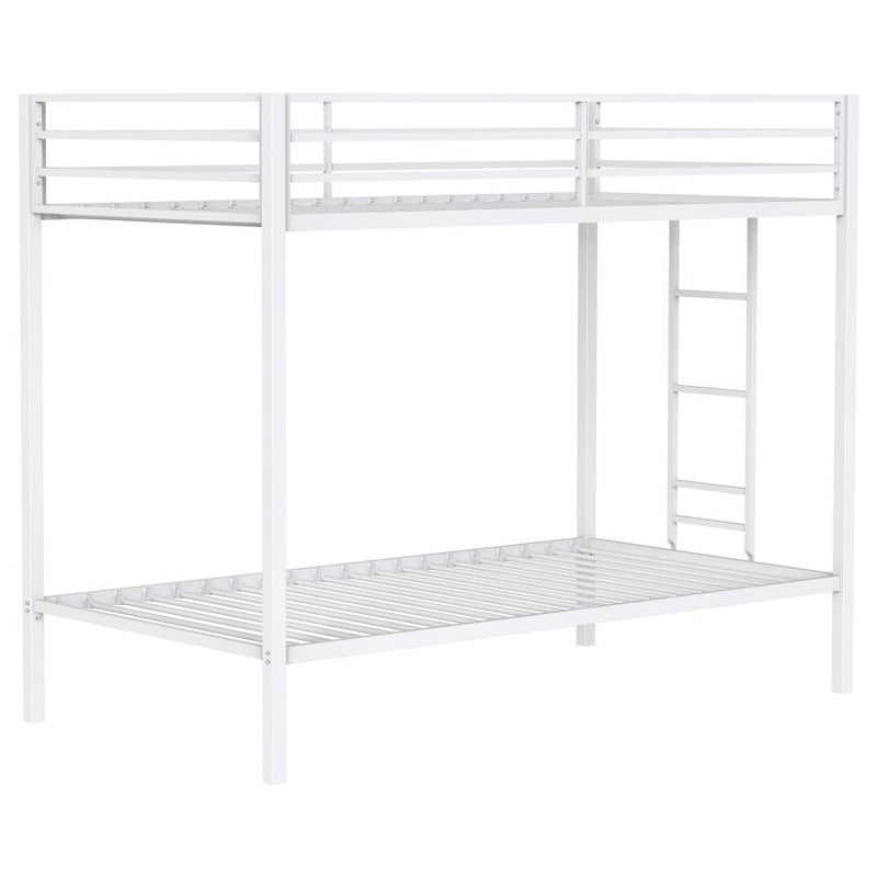 Alevera - Metal Bunk Bed With Ladder