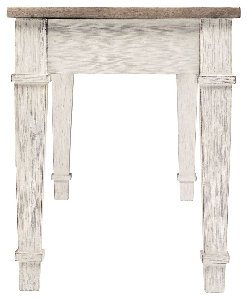 Skempton - Storage Bench - White