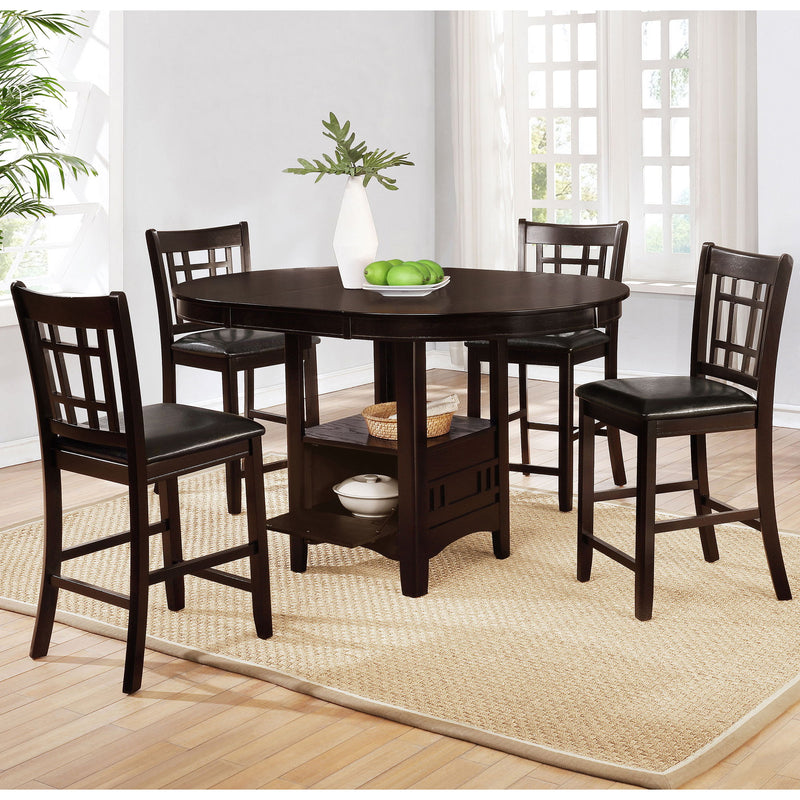 Hester - Extension Counter Dining Table - Espresso