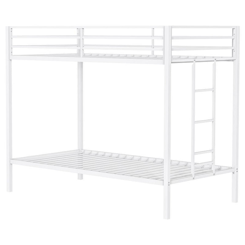 Alevera - Metal Bunk Bed With Ladder
