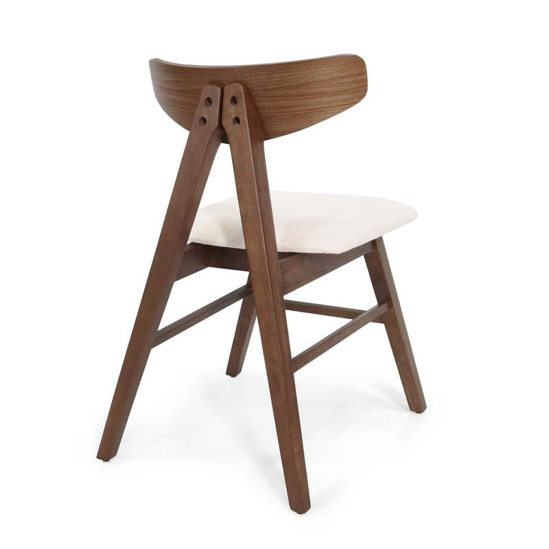 Vida - Dining Chair (Set of 2) With Upholstered Seats - Light Beige