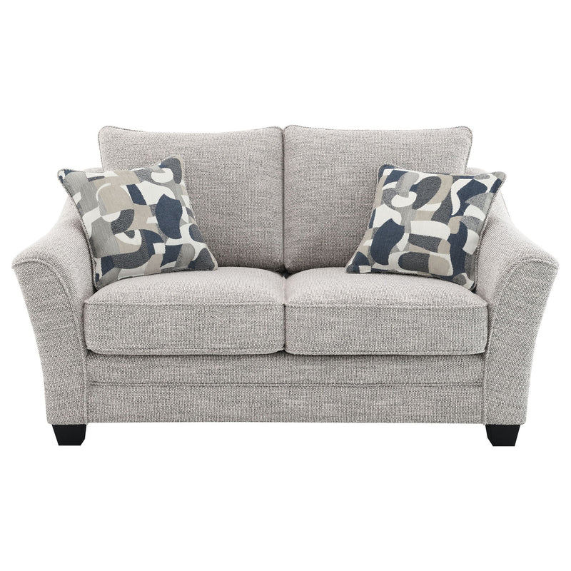 Lido - 2 Piece Sofa Set - Light Gray