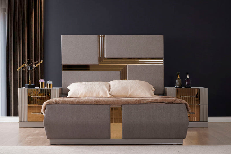 Lorenzo - Drawer Nightstand - Gray