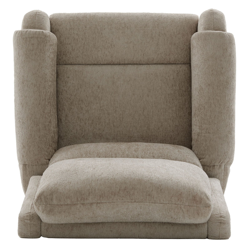 Manual Recliner Massage Chair With Swivel Rocker, 8 Massage Modes, Side Storage Pocket
