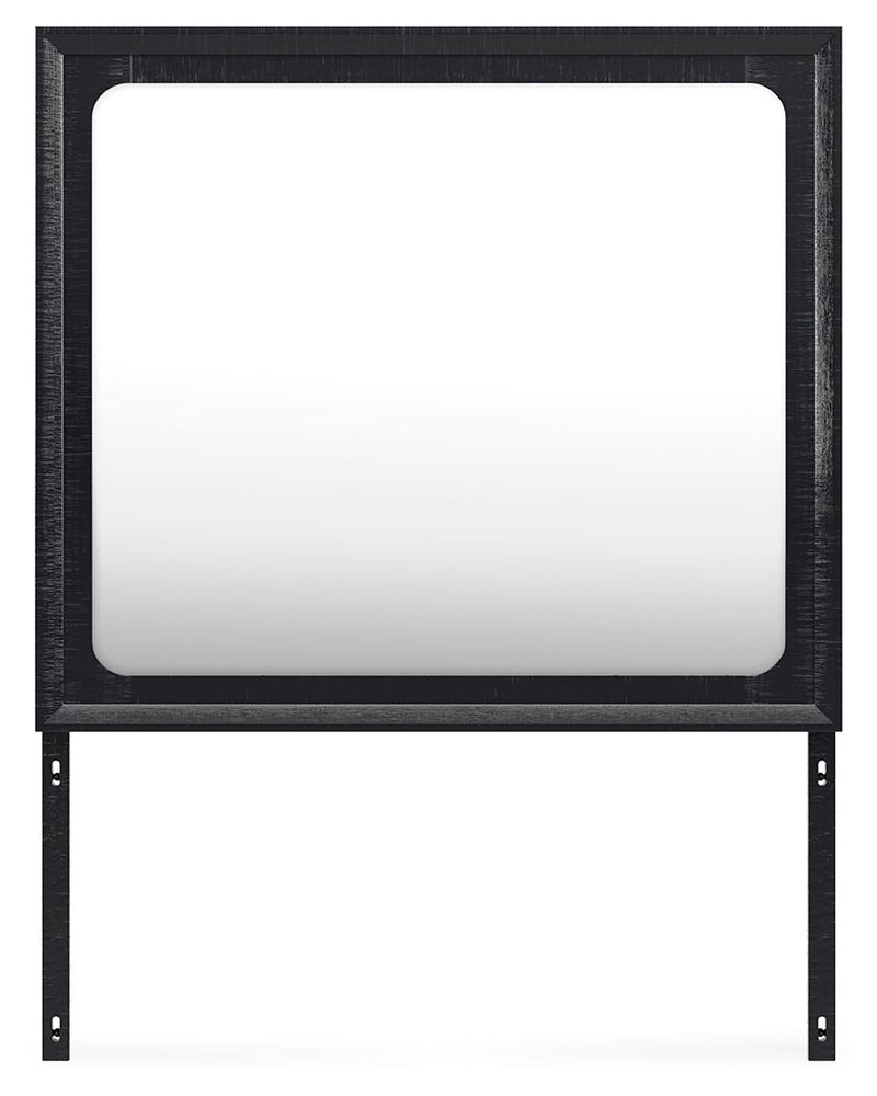 Londer - Bedroom Mirror - Black