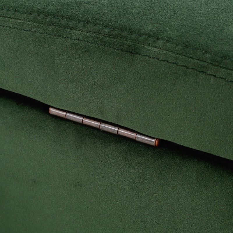 Upholstered Storage Ottoman Bench