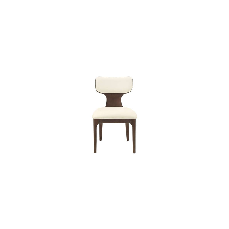 Koen - Side Chair (Set of 2) - Beige / Brown Oak