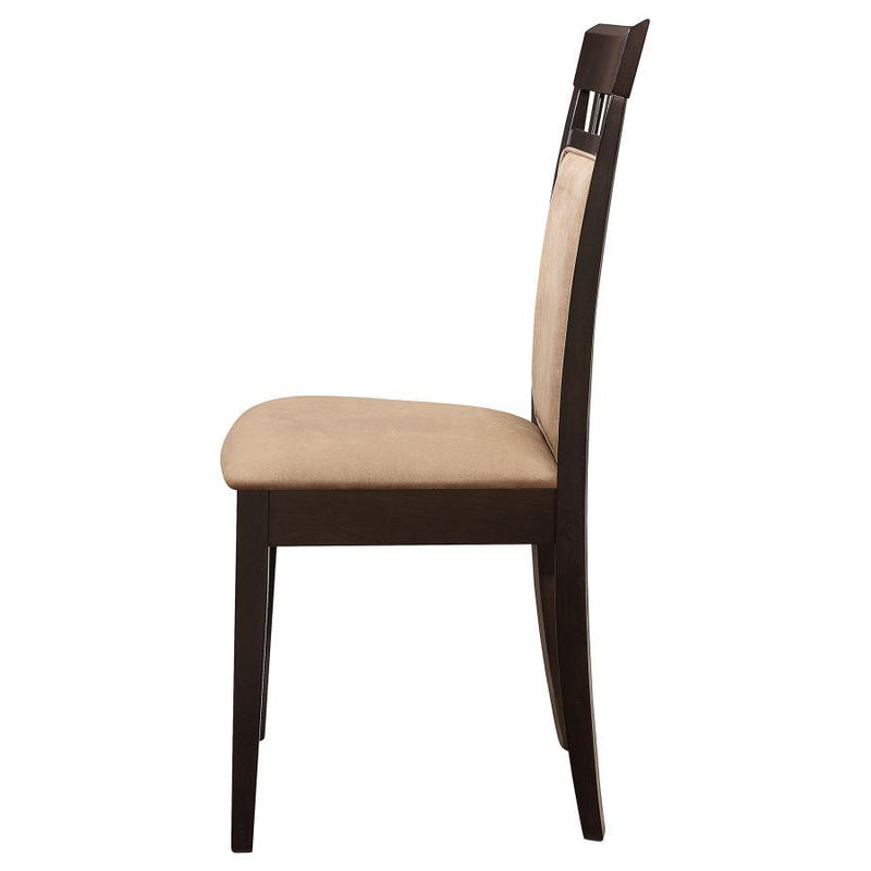 Gabriel - Closed Back Side Chairs (Set of 2) - Cappuccino