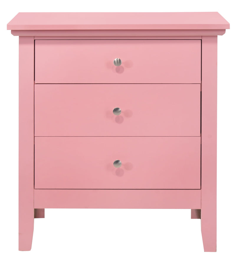 3 Drawer Nightstand & Dove Tailed Drawers