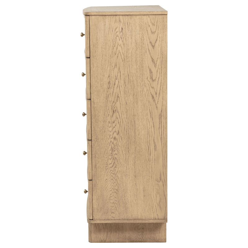 Kimpton - 5 Drawer Bedroom Chest - Beige