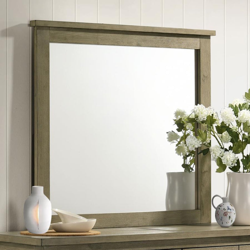 Hazlewood - Dresser Mirror - Vineyard Oak