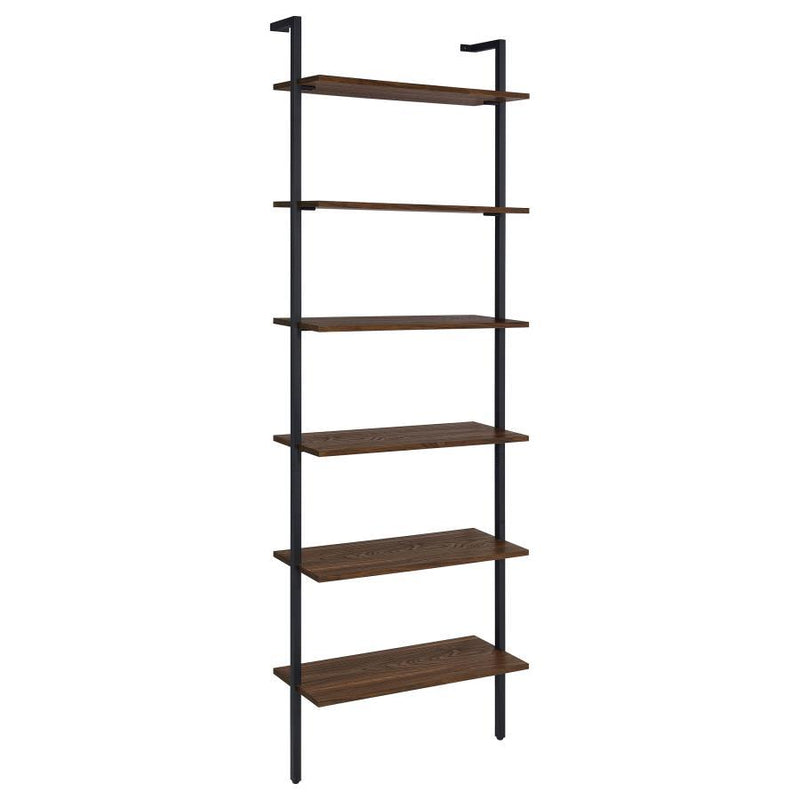 Owens - 3 Piece Wall Mounted Bookshelf Set - Walnut