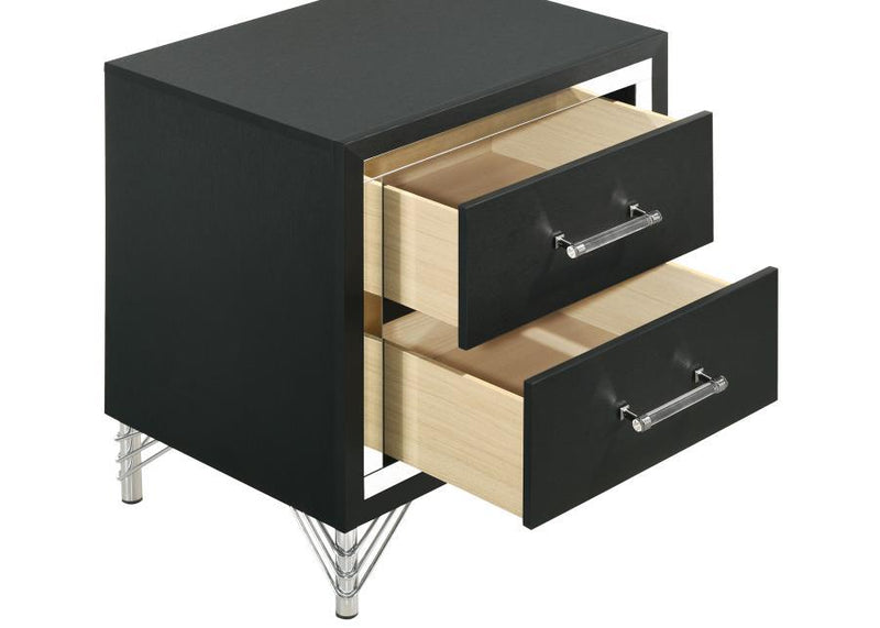 Lucia - 2-Drawer Nightstand - White