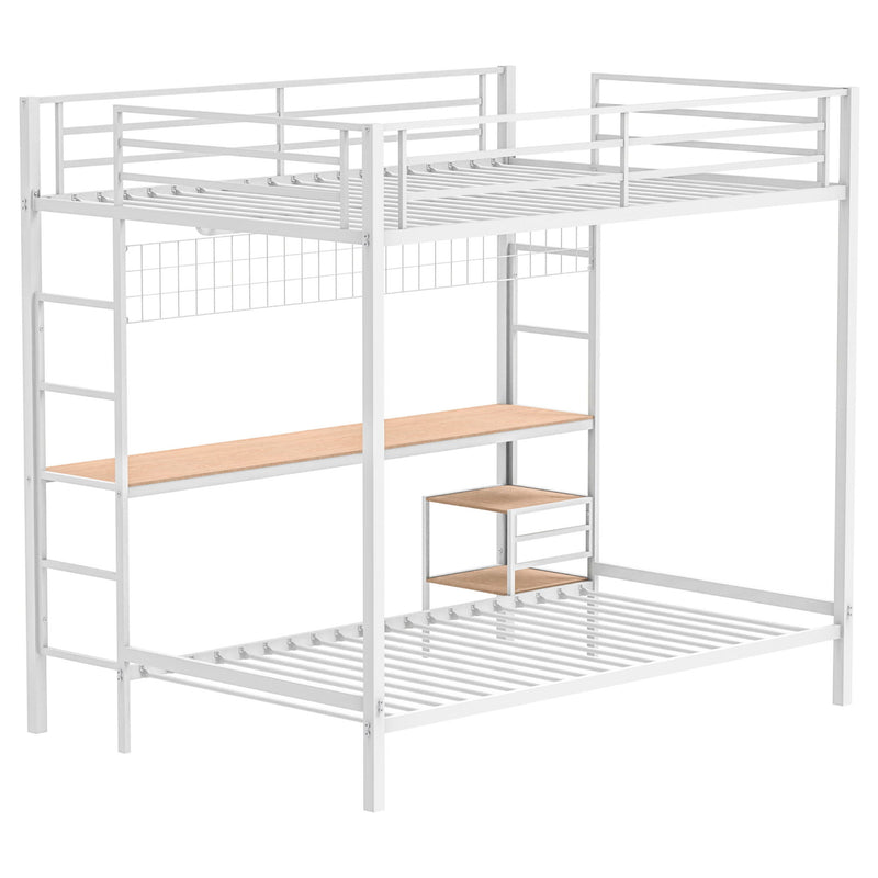 Barham - Workstation Bunk Bed With Integrated Desk
