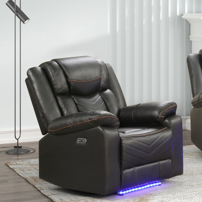 Challenger - LED Power Recliner Set