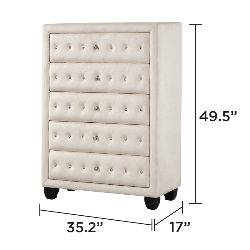 Sophia - Upholstered Bedroom Set