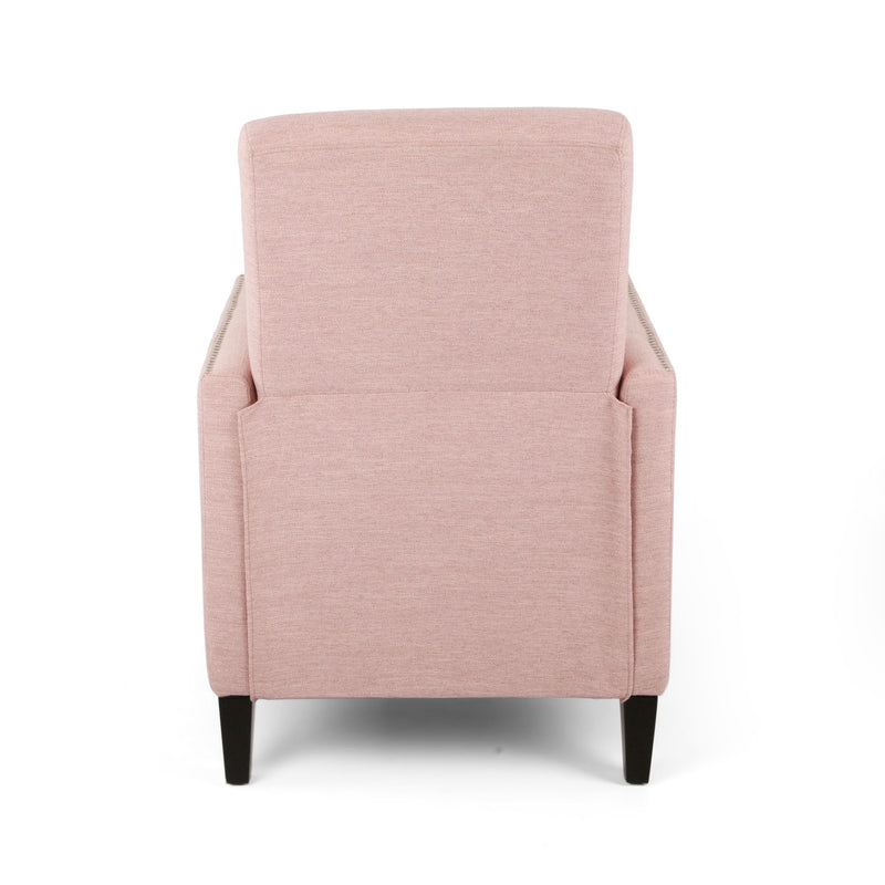 Kiersten - Contemporary Fabric Pushback Recliner