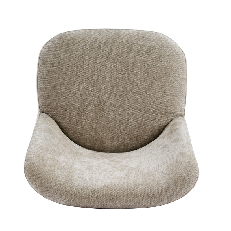 Indoor Upholstered Dining Chair (Set of 2) With Sturdy Frame - Oatmeal