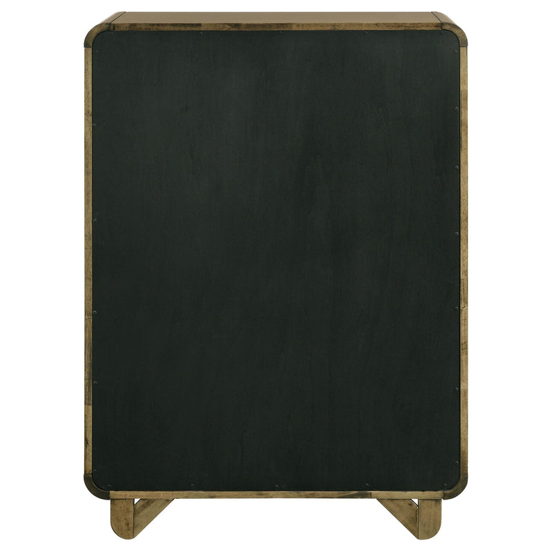 Amsbury 5-drawer Chest of Drawers Nutmeg