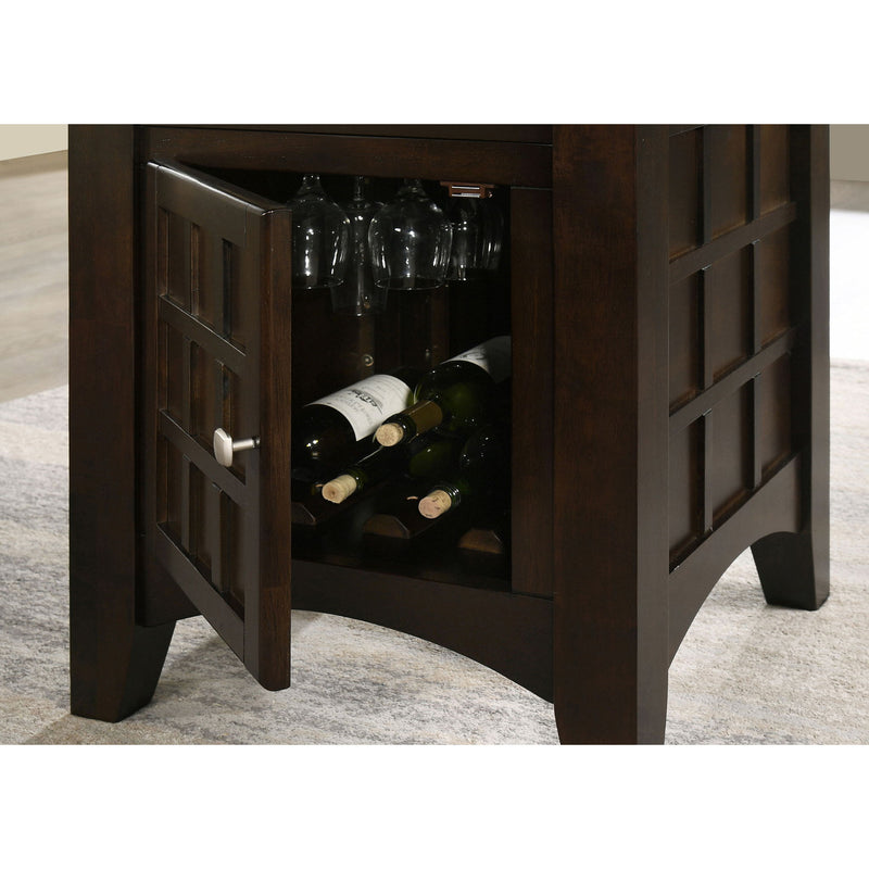Gianna - 5 Piece Counter Height Dining Set - Cappuccino