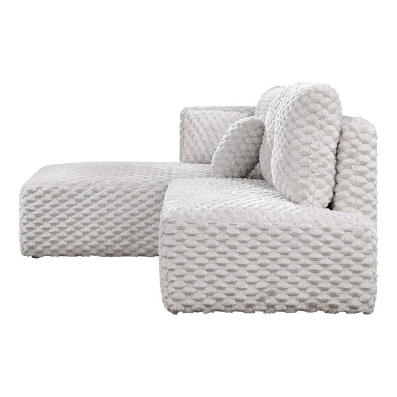 Manya - Sectional Sofa - Ivory
