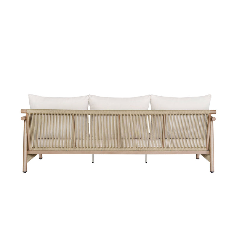 Zira - 5 Piece Patio Sofa Set - Beige