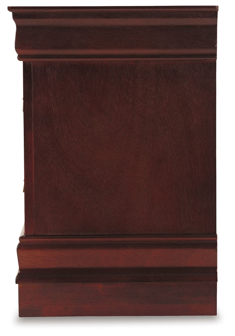 Alisdair - Two Drawer Night Stand - Reddish Brown