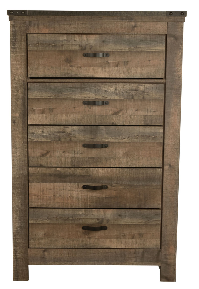 Trinell - Five Drawer Chest - Brown