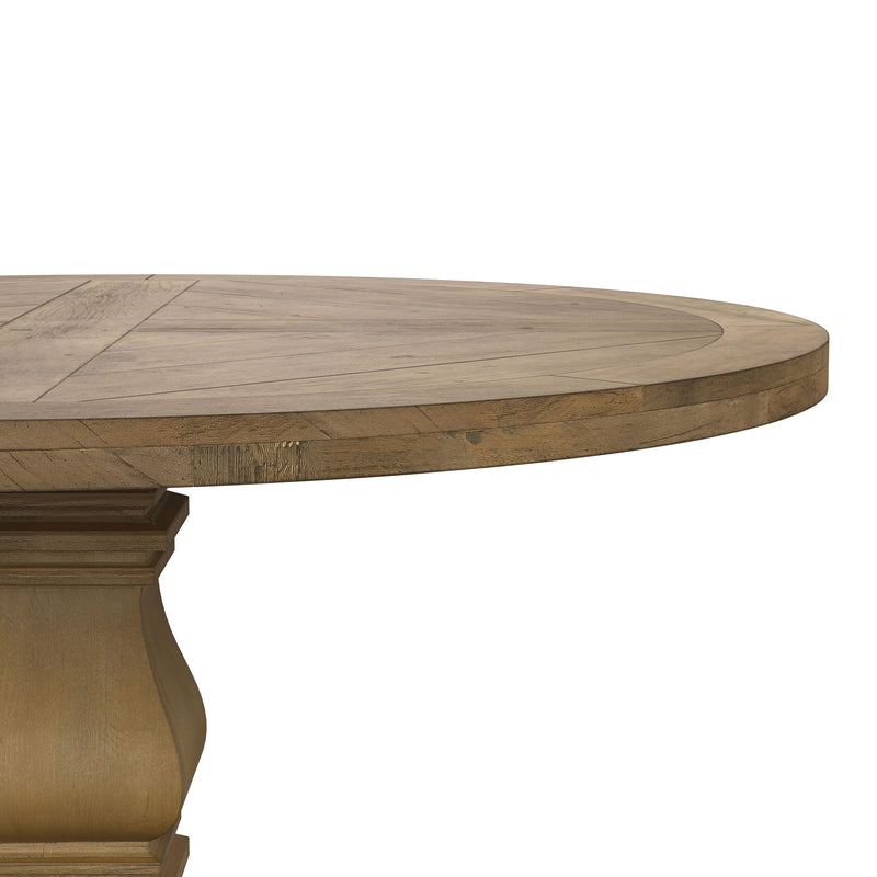 Rhea - Round Dining Table - Rustic