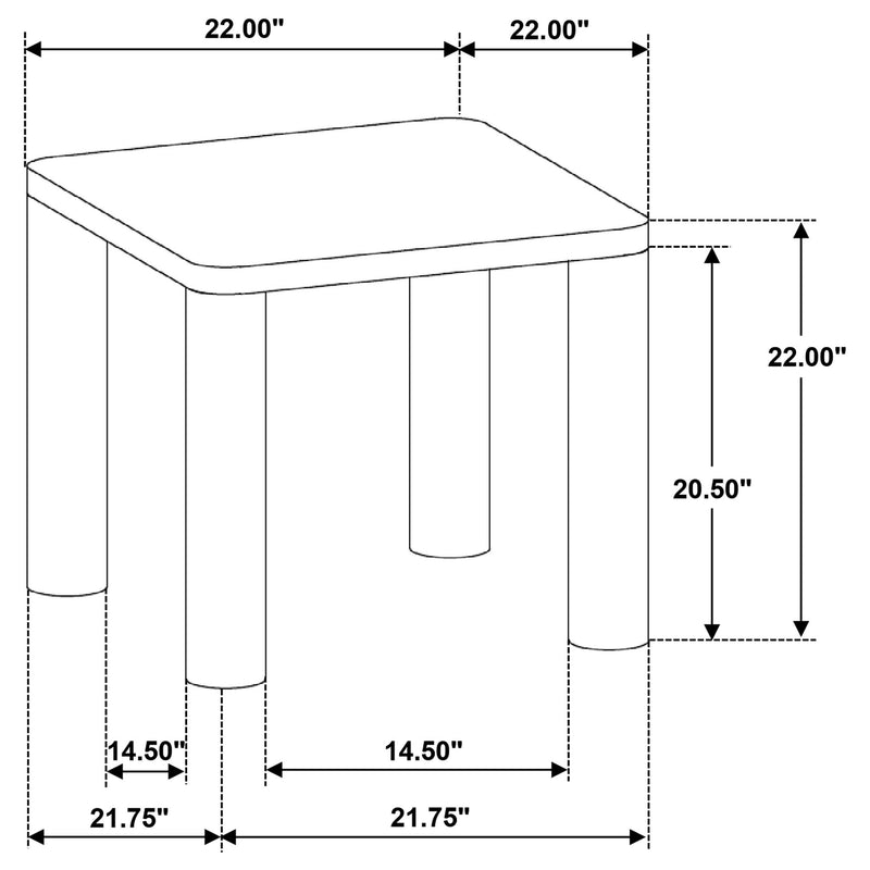 Bryant - Coffee Table Set With Rounded Legs