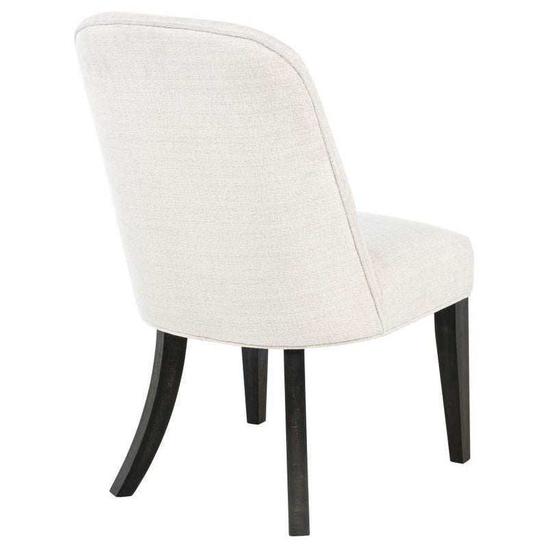 Leandro - Upholstered Dining Side Chair (Set of 2) - Cream