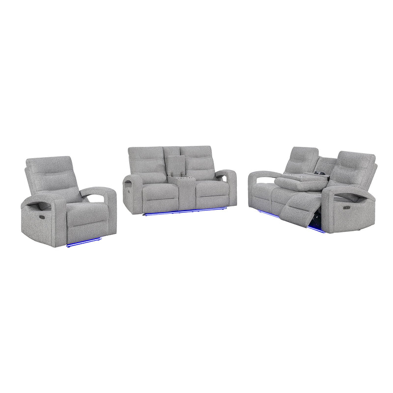 Isolde - Power Reclining Set With LED Lighting