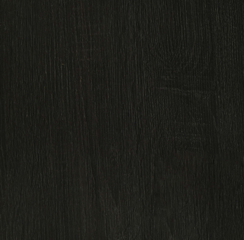 Dacre Round Engineered Wood Top Side End Table Dark Charcoal