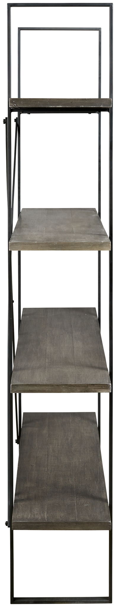 Gilesgrove - Bookcase - Black / Gray