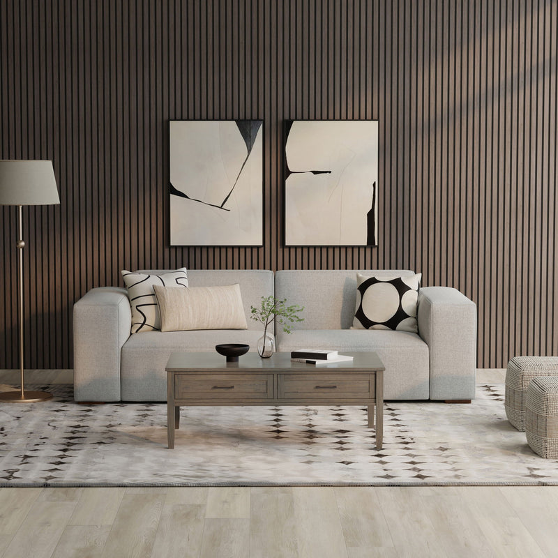 Rex - 2 Seater Sofa - Gray