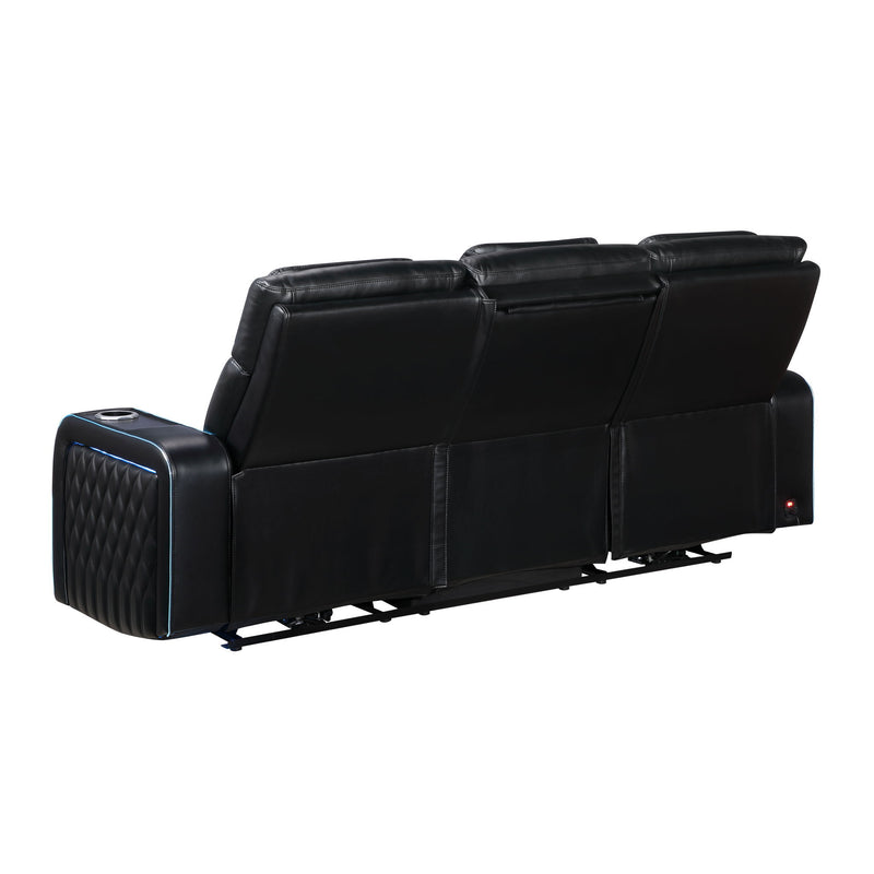Electra - Power Reclining Set With Power Headrests, Massage And LED Lighting