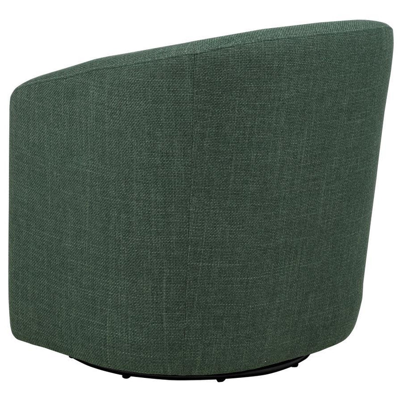 Mossbrook - Fabric Upholstered Swivel Accent Chair