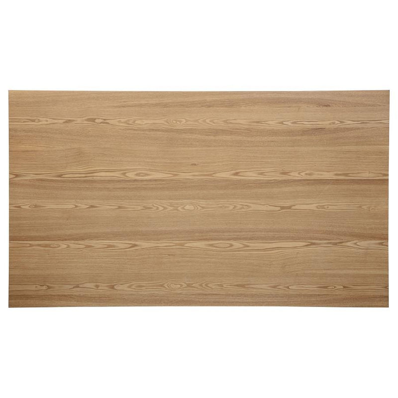 Andrews - 66" Rectangular Dining Table - Light Ash And White