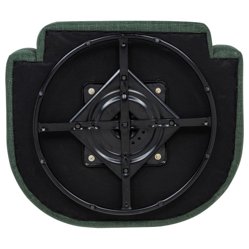 Mossbrook - Fabric Upholstered Swivel Accent Chair