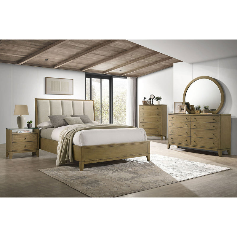 Menlo - 2 Drawer Nightstand - Pine Wood