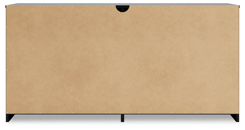 Finch - Six Drawer Dresser - 29'' Height - Black