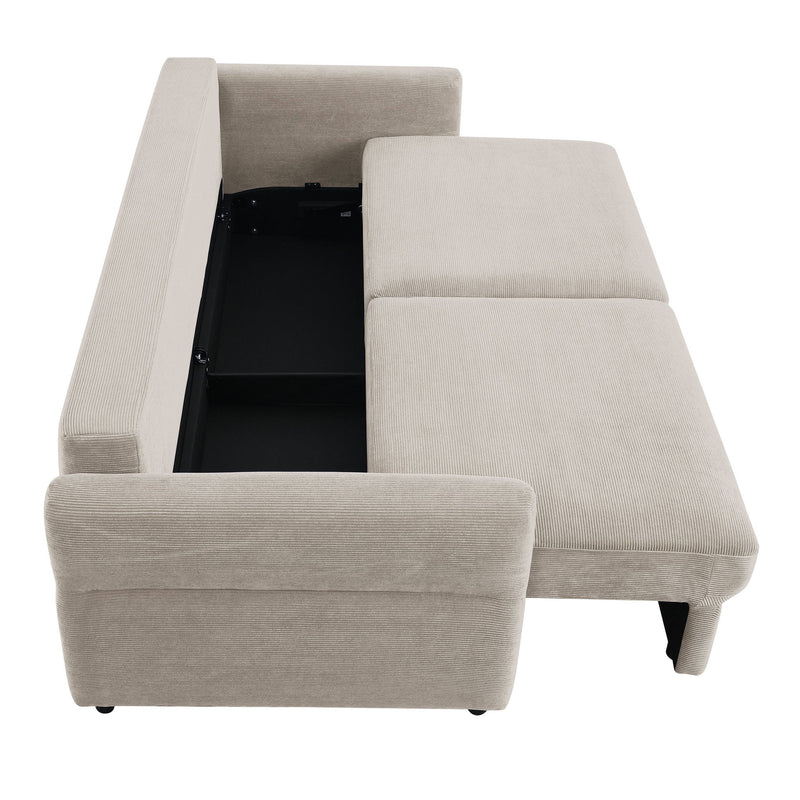 Haran - Pull Out Sleeper Sofa With Storage