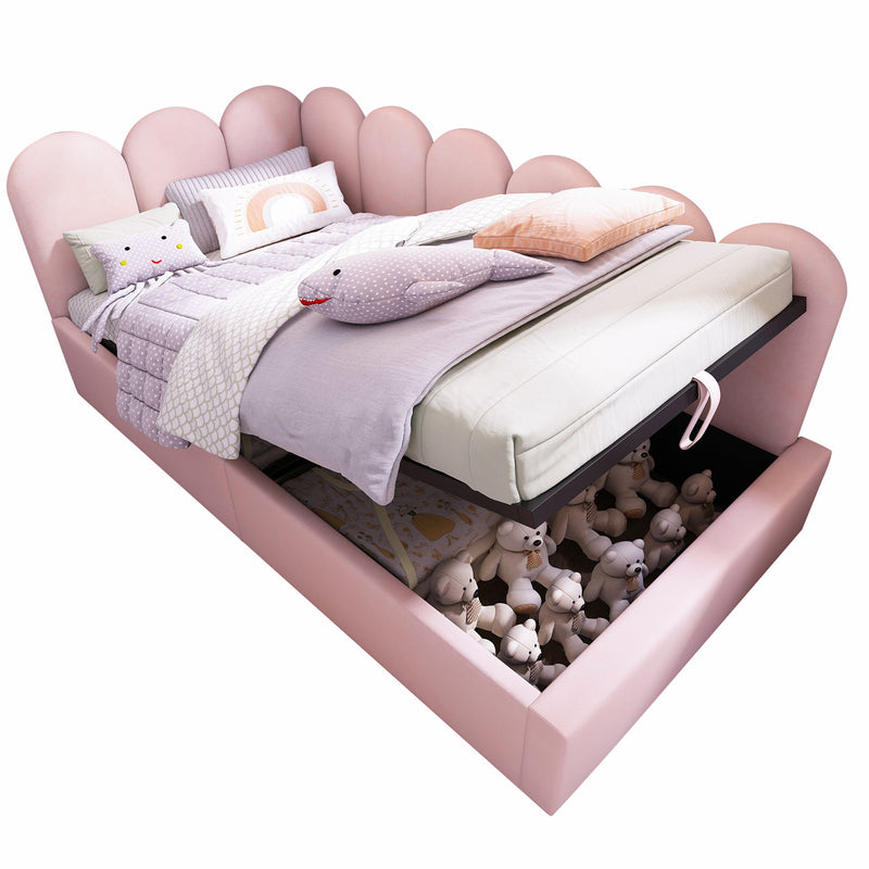 Upholstered Daybed With Hydraulic Storage