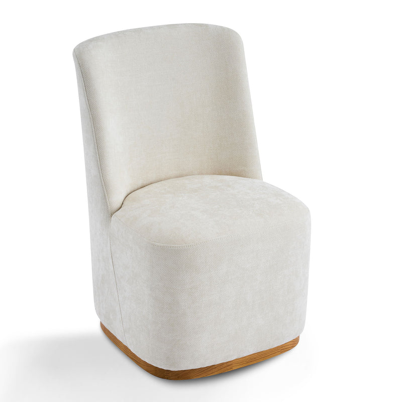 Indoor Upholstered Dining Chair (Set of 2) - Beige