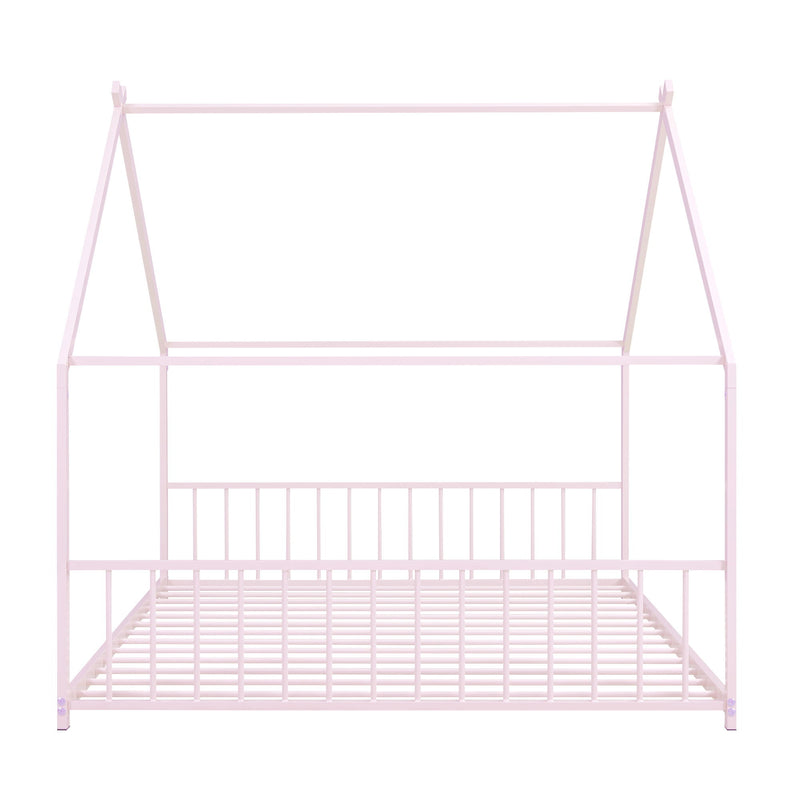 Metal House Bed